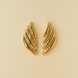 Zephyr Earrings - Silver / Gold