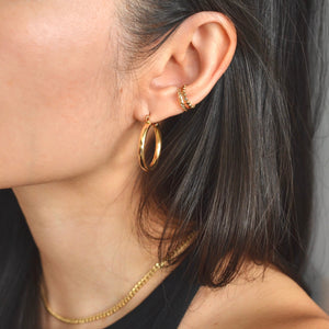 Gold Hoop Earrings, Large Gold Hoop Earrings, 14KT Gold Fill Hoops