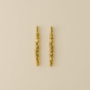 Pebble Earrings (Gold)