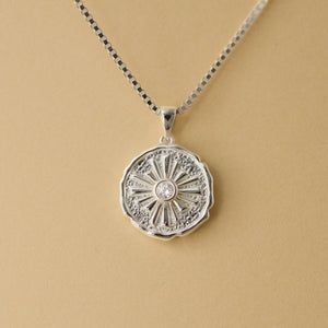 Sun to My Moon Necklace (Double Sided)