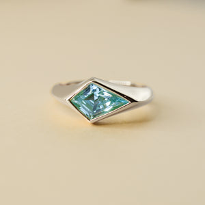 Kite Ring - Aquamarine