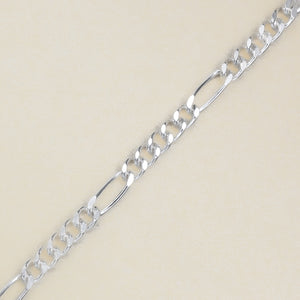 Narrow Figaro Chain Necklace