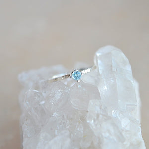 Sterling Silver Birthstone Ring, Mom Ring, Dainty Rings, Promise Ring